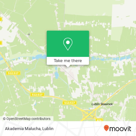 Akademia Malucha map