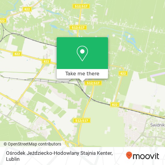 Ośrodek Jeździecko-Hodowlany Stajnia Kenter map