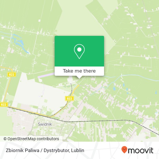 Zbiornik Paliwa / Dystrybutor map