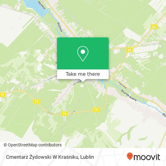 Cmentarz Żydowski W Kraśniku map