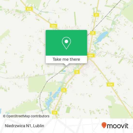 Карта Niedrzwica N1