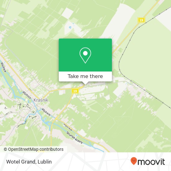 Карта Wotel Grand