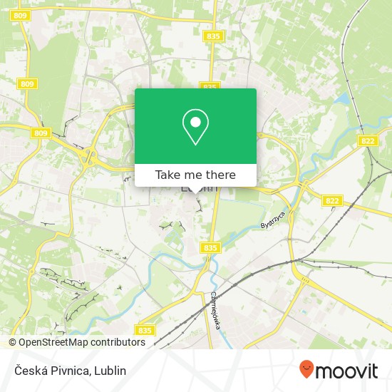 Česká Pivnica map