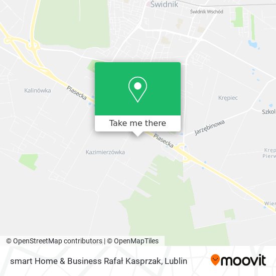smart Home & Business Rafał Kasprzak map