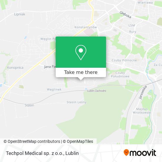 Techpol Medical sp. z o.o. map