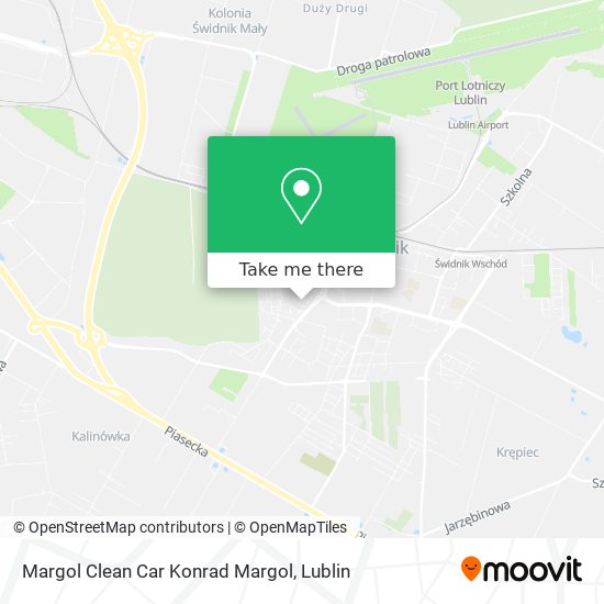 Margol Clean Car Konrad Margol map