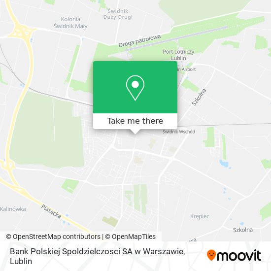 Карта Bank Polskiej Spoldzielczosci SA w Warszawie