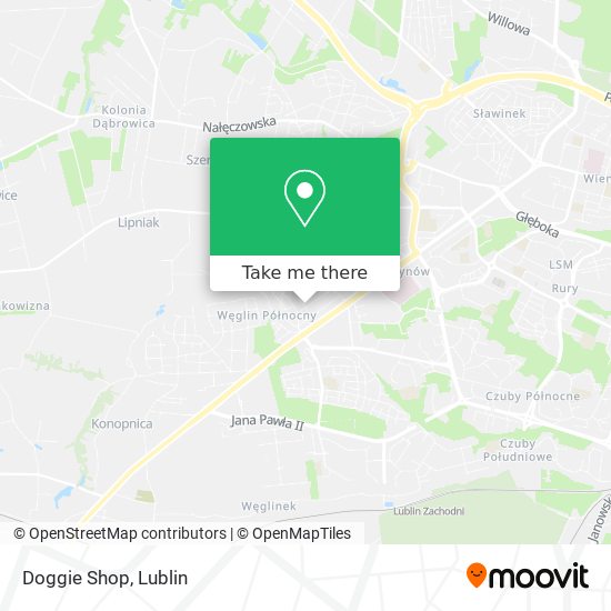 Карта Doggie Shop