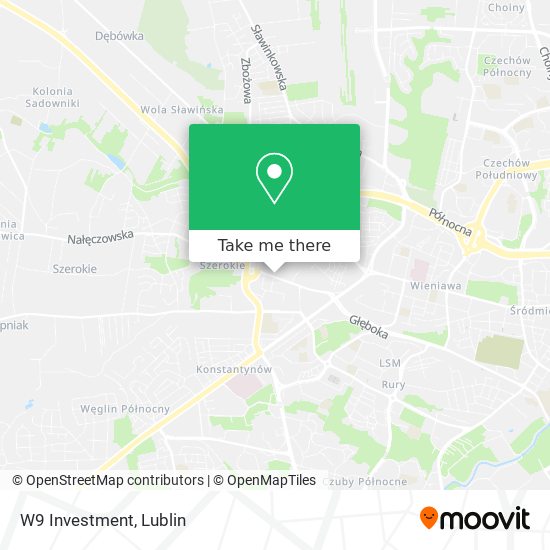 W9 Investment map