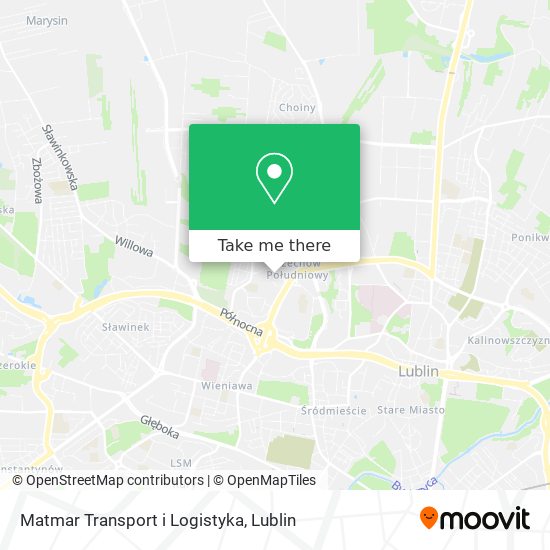 Карта Matmar Transport i Logistyka