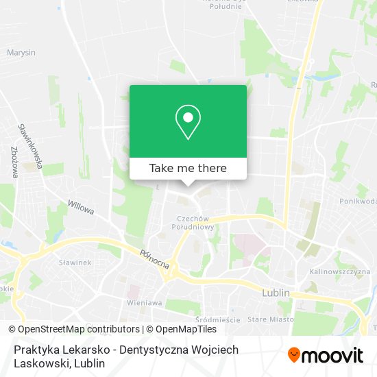 Praktyka Lekarsko - Dentystyczna Wojciech Laskowski map
