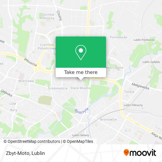 Zbyt-Moto map