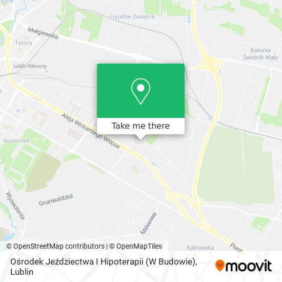 Карта Ośrodek Jeździectwa I Hipoterapii (W Budowie)