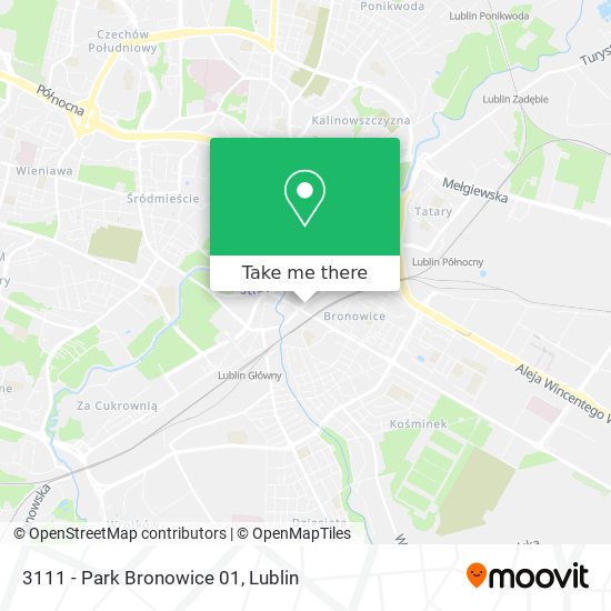Карта 3111 - Park Bronowice 01