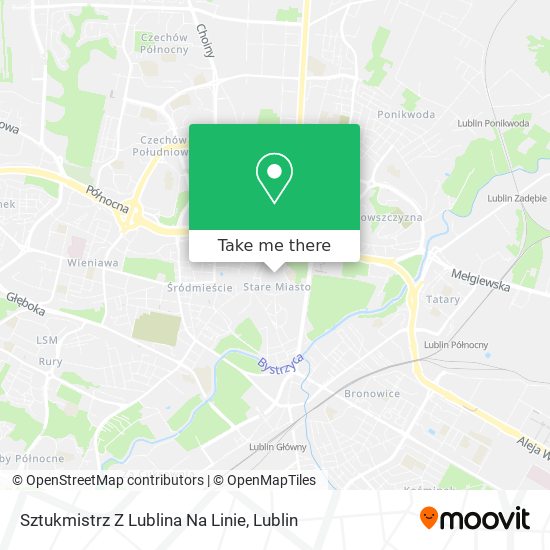 Sztukmistrz Z Lublina Na Linie map