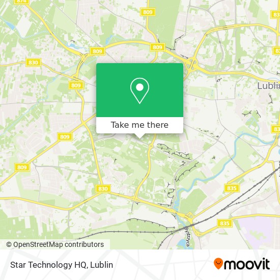 Карта Star Technology HQ