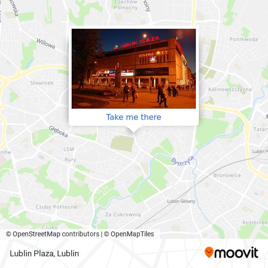 Lublin Plaza map