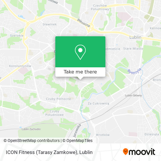 ICON Fitness (Tarasy Zamkowe) map