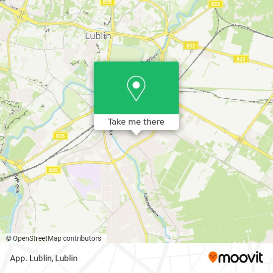 App. Lublin map