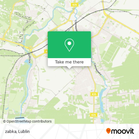Карта zabka