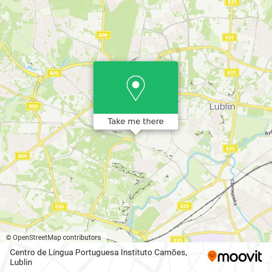 Centro de Língua Portuguesa Instituto Camões map