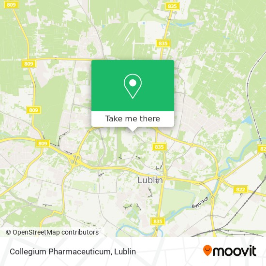Collegium Pharmaceuticum map