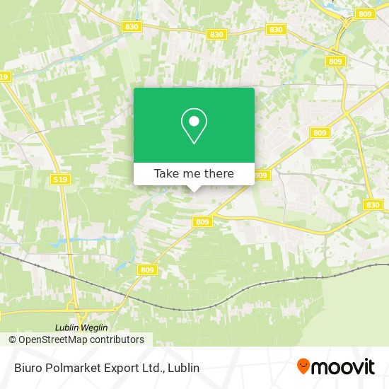Biuro  Polmarket Export Ltd. map