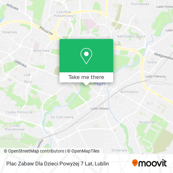 Plac Zabaw Dla Dzieci Powyżej 7 Lat map