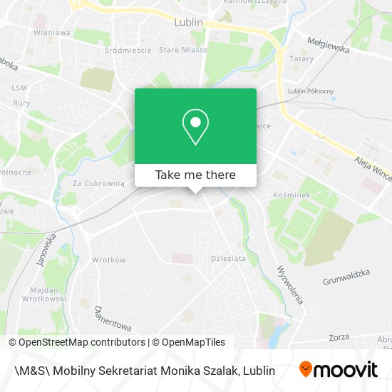 \M&S\ Mobilny Sekretariat Monika Szalak map