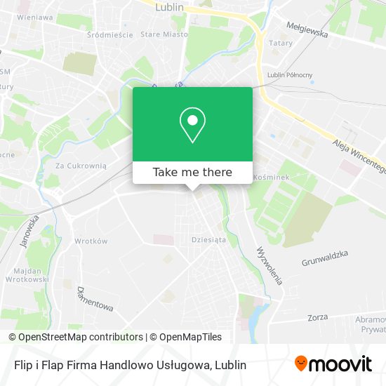 Карта Flip i Flap Firma Handlowo Usługowa