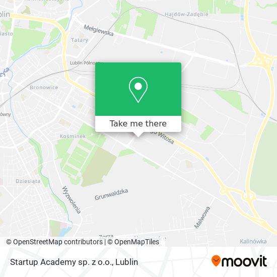 Startup Academy sp. z o.o. map