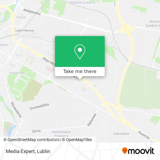 Media Expert map