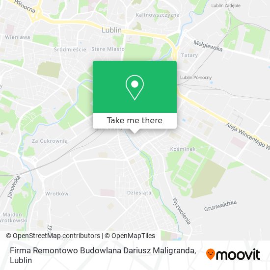 Firma Remontowo Budowlana Dariusz Maligranda map