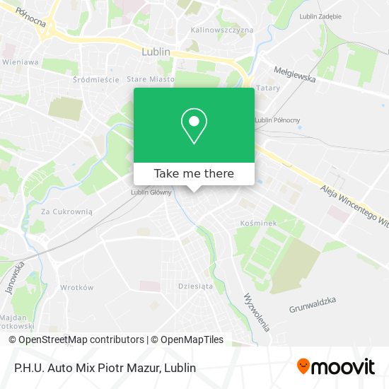 P.H.U. Auto Mix Piotr Mazur map