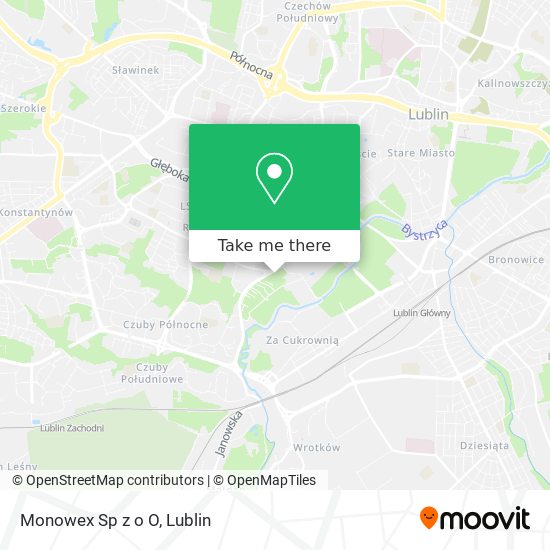 Monowex Sp z o O map