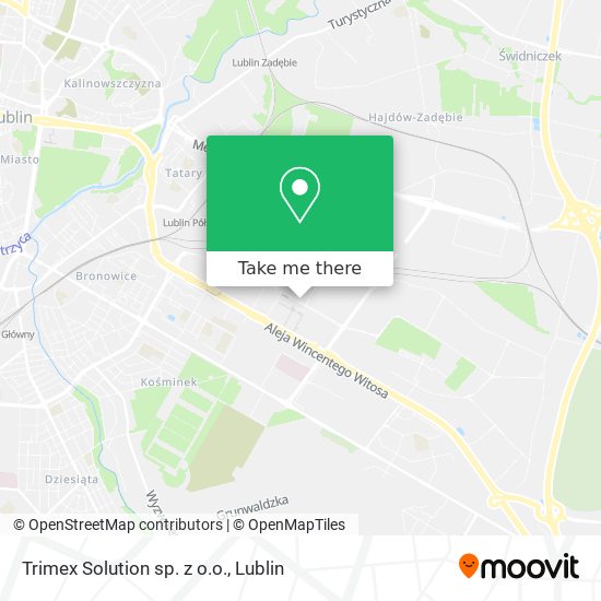 Trimex Solution sp. z o.o. map