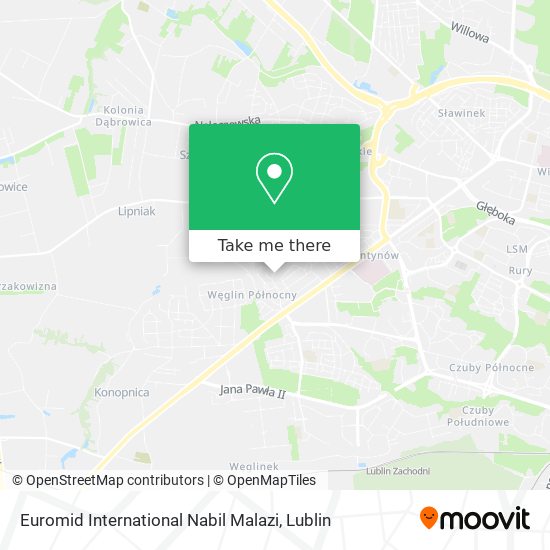 Euromid International Nabil Malazi map