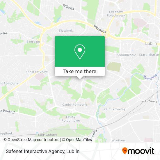 Safenet Interactive Agency map
