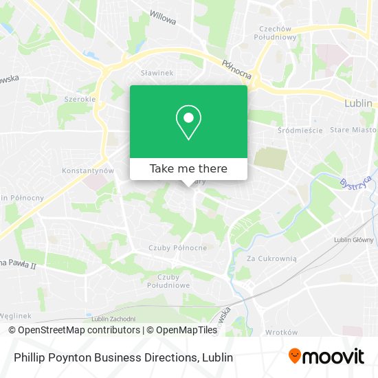 Phillip Poynton Business Directions map