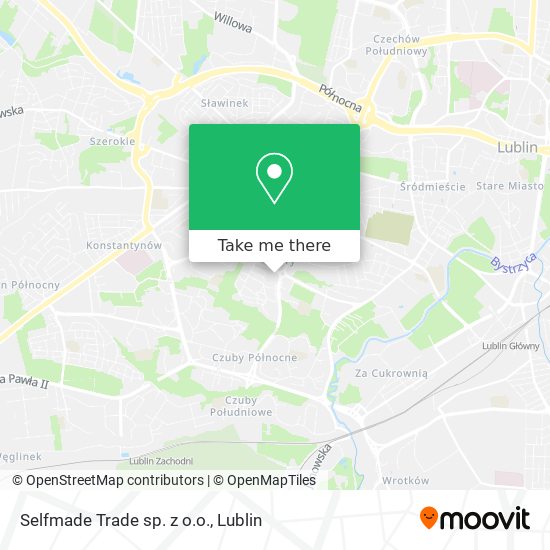 Selfmade Trade sp. z o.o. map