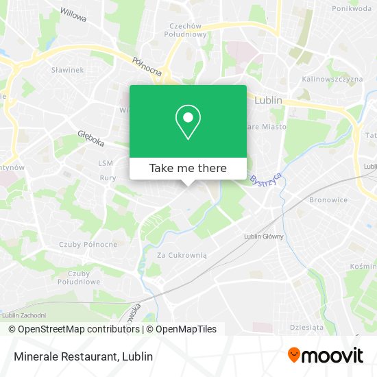 Minerale Restaurant map