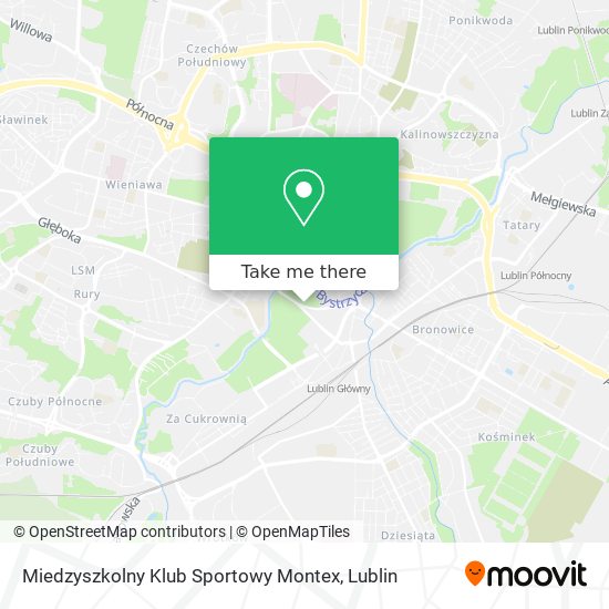 Miedzyszkolny Klub Sportowy Montex map