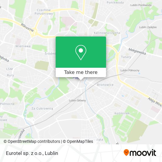 Eurotel sp. z o.o. map