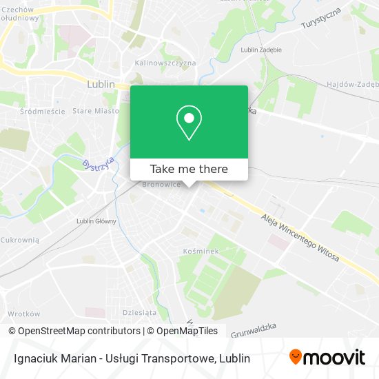 Ignaciuk Marian - Usługi Transportowe map