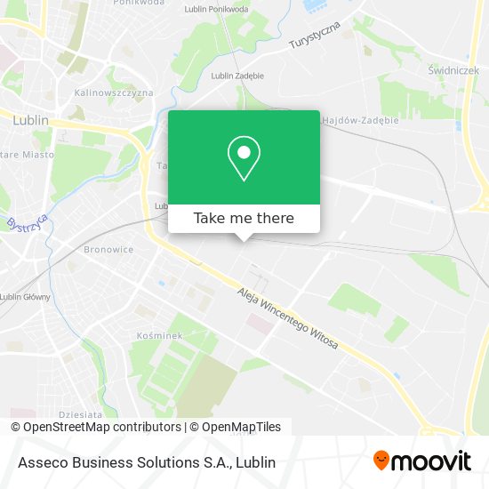 Asseco Business Solutions S.A. map