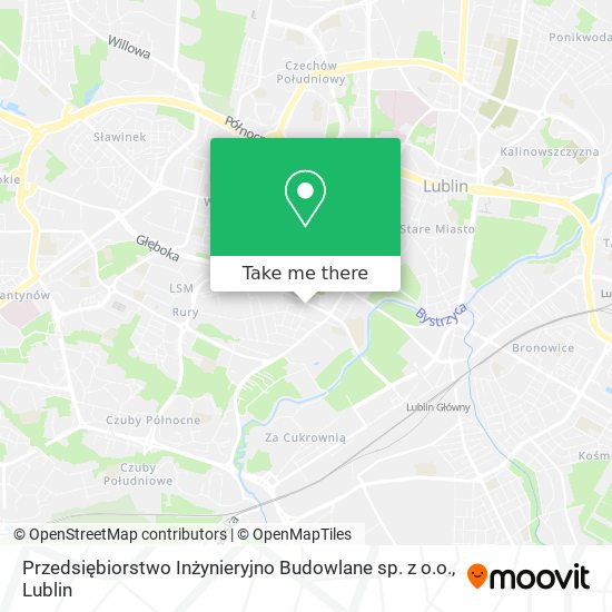 Przedsiębiorstwo Inżynieryjno Budowlane sp. z o.o. map