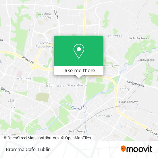 Bramma Cafe map