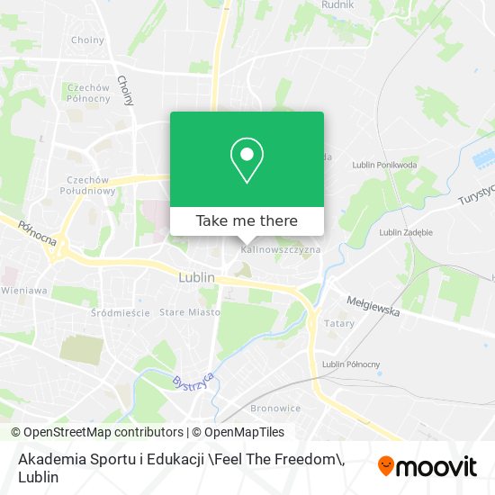 Akademia Sportu i Edukacji \Feel The Freedom\ map