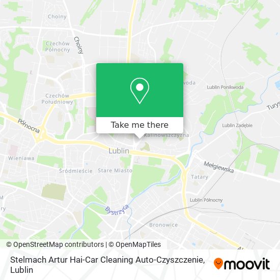 Карта Stelmach Artur Hai-Car Cleaning Auto-Czyszczenie