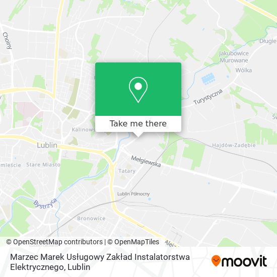 Карта Marzec Marek Usługowy Zakład Instalatorstwa Elektrycznego